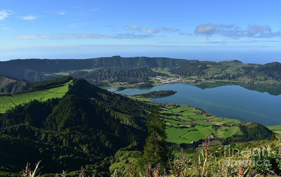 Gorgeous View of Sete Cidades in Sao Miguel Photograph by DejaVu ...