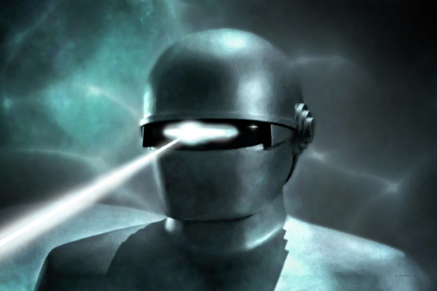 Gort - The Day The Earth Stood Still Digital Art by Brian Wallace