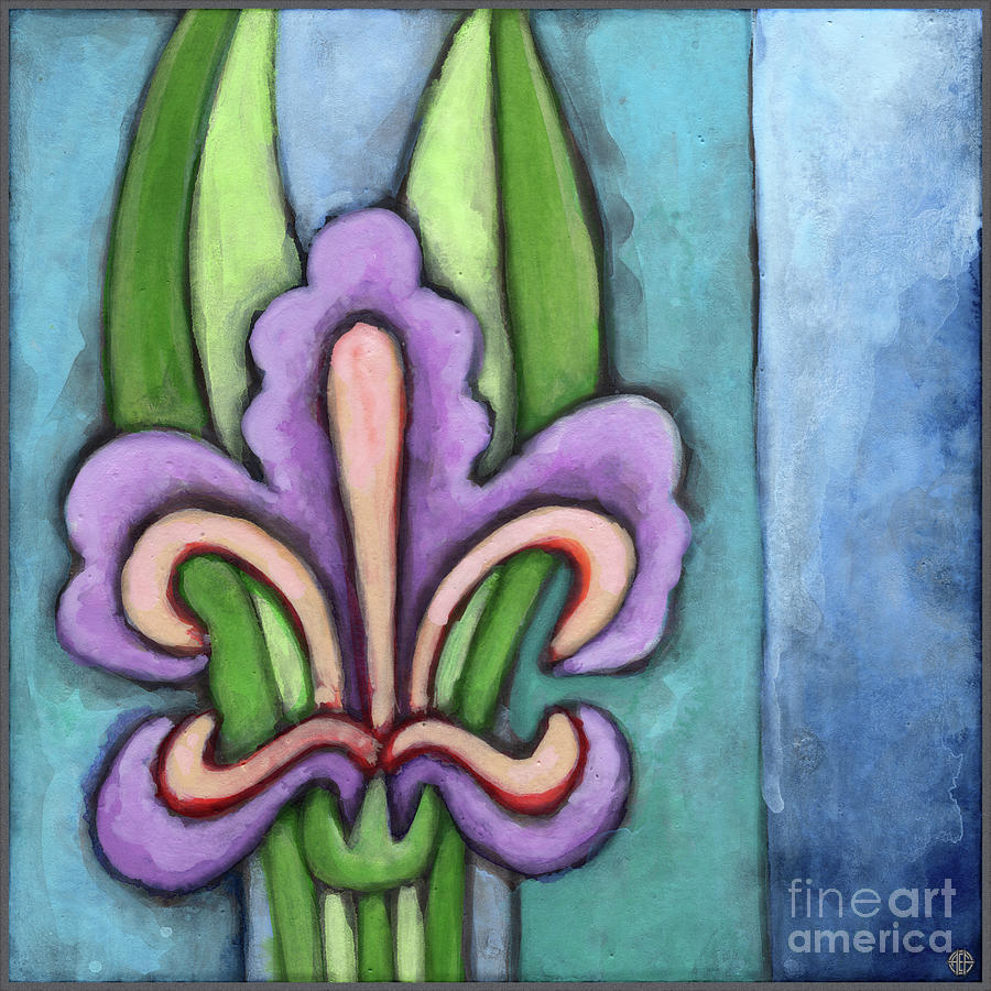 Goshen. The Leaf and Bloom Design Collection Painting by Amy E Fraser