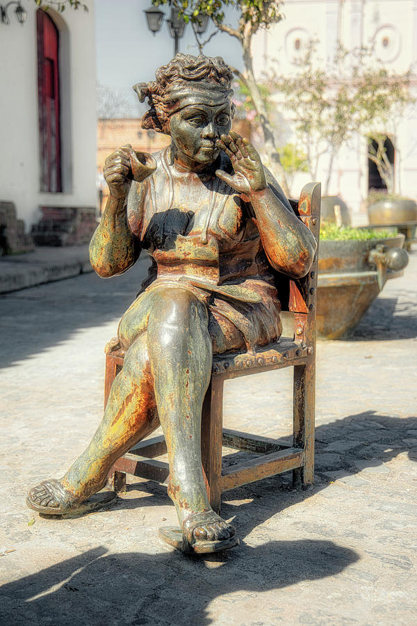 Gossiping woman 2 by Martha J. Perez Photograph by Micah Offman
