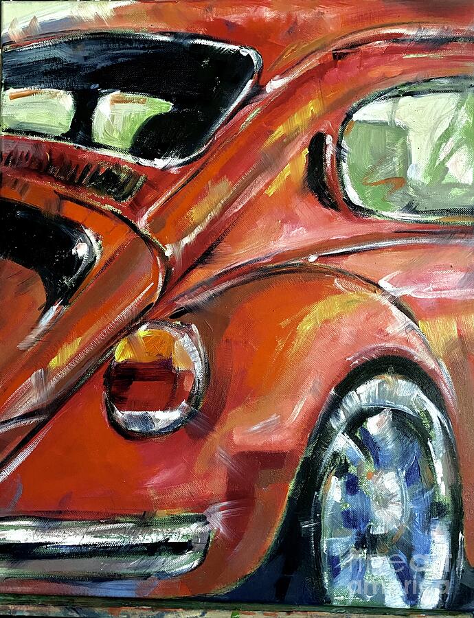 Car Painting - Got the Bug by Alan Metzger