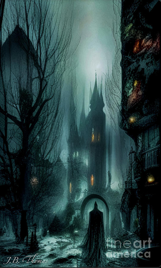 Gothic Places 3 Digital Art by JB Thomas