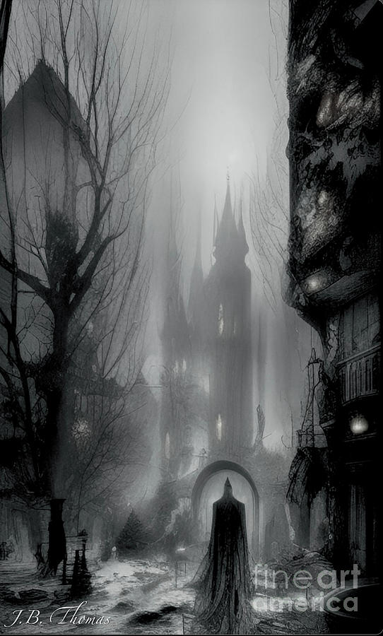Gothic Places 4 Digital Art by JB Thomas
