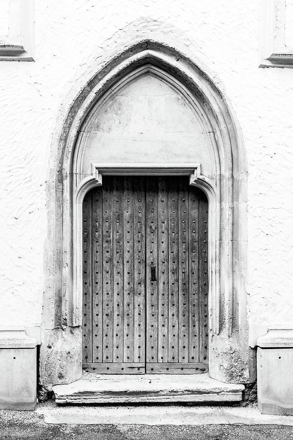 Gothic side door of a church, Sopron, Hungary Photograph by Viktor Wallon-Hars