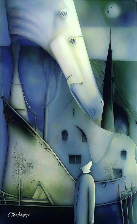 Gaudi Dream Painting by Chris Armytage