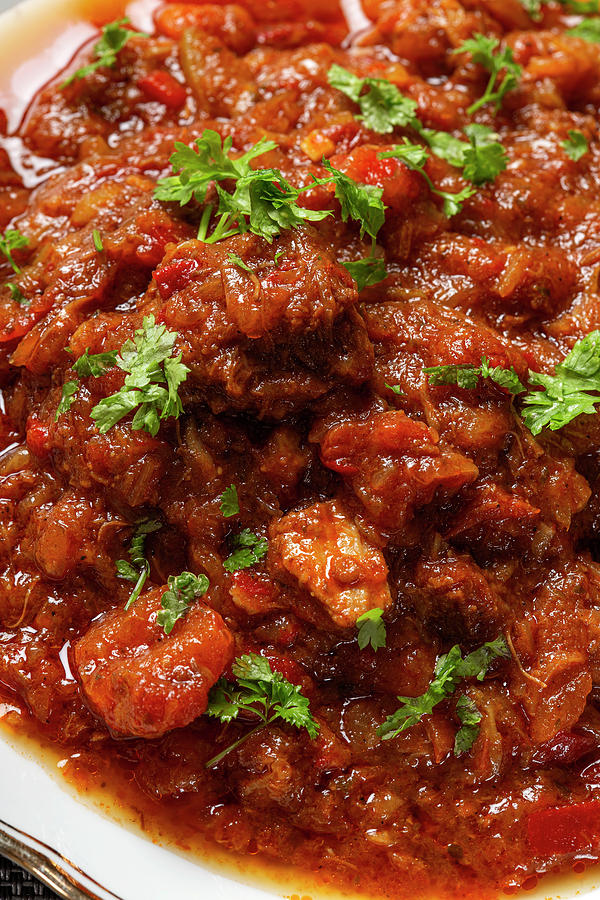 Goulash stew on plate Photograph by Sebastian Radu - Fine Art America