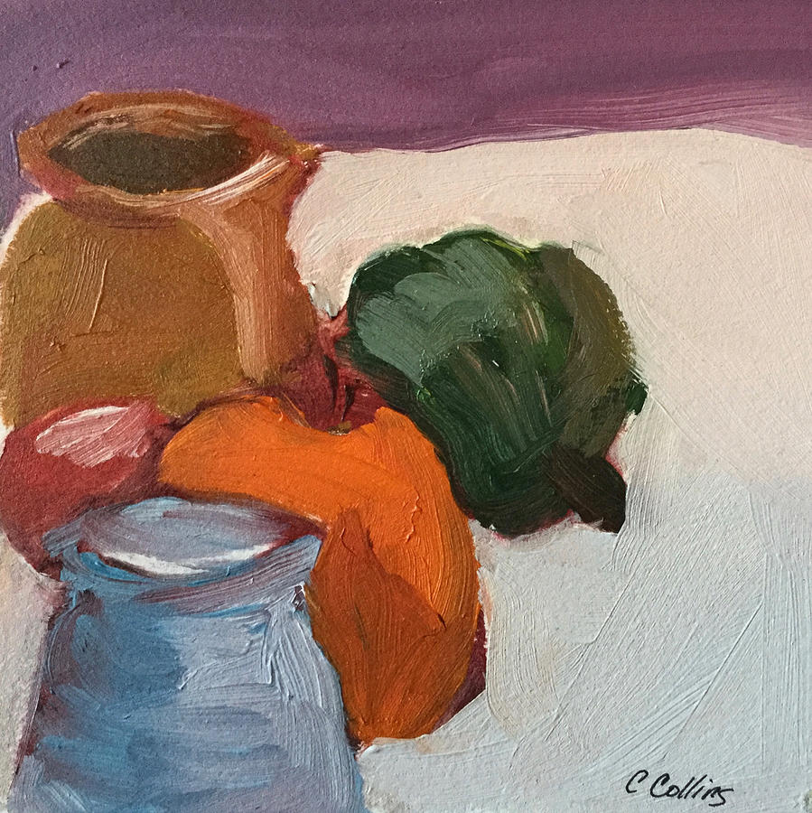 Gourds Painting by Cathy Delnore Collins - Fine Art America