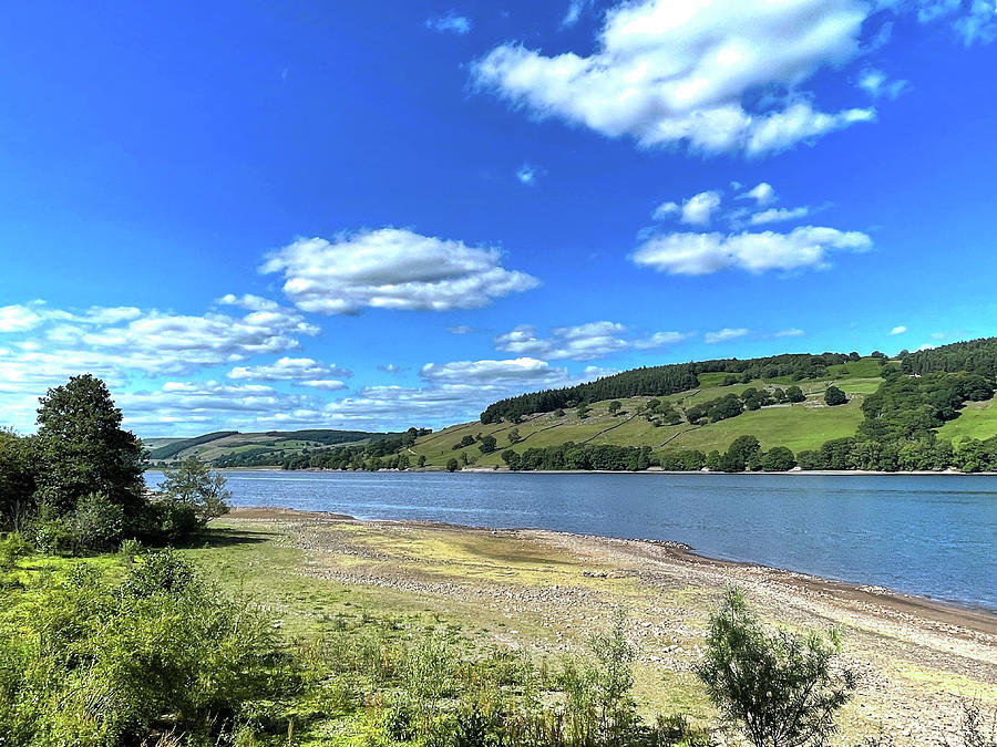 Gouthwaite Reservoir near Pateley Bridge, UK Photograph by Derek Oldfield