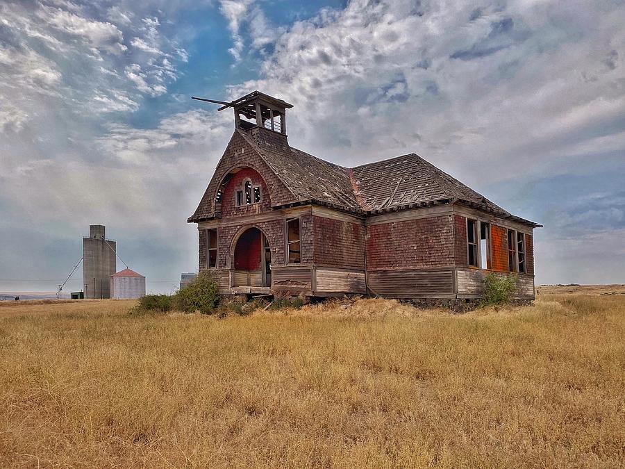 Haunted Govan Schoolhouse 1906 Photograph by Jerry Abbott - Fine Art ...