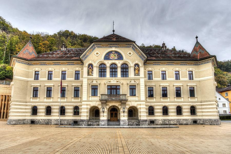 Government House Of Liechtenstein  Photograph by David Pyatt