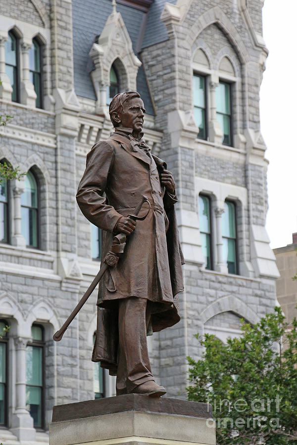 Governor William Smith Statue in Richmond VA 7956 Photograph by Jack Schultz