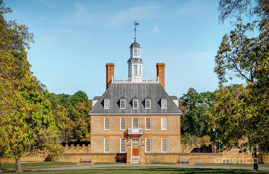 Governor's Palace Colonial Williamsburg Photograph By Robert Anastasi ...