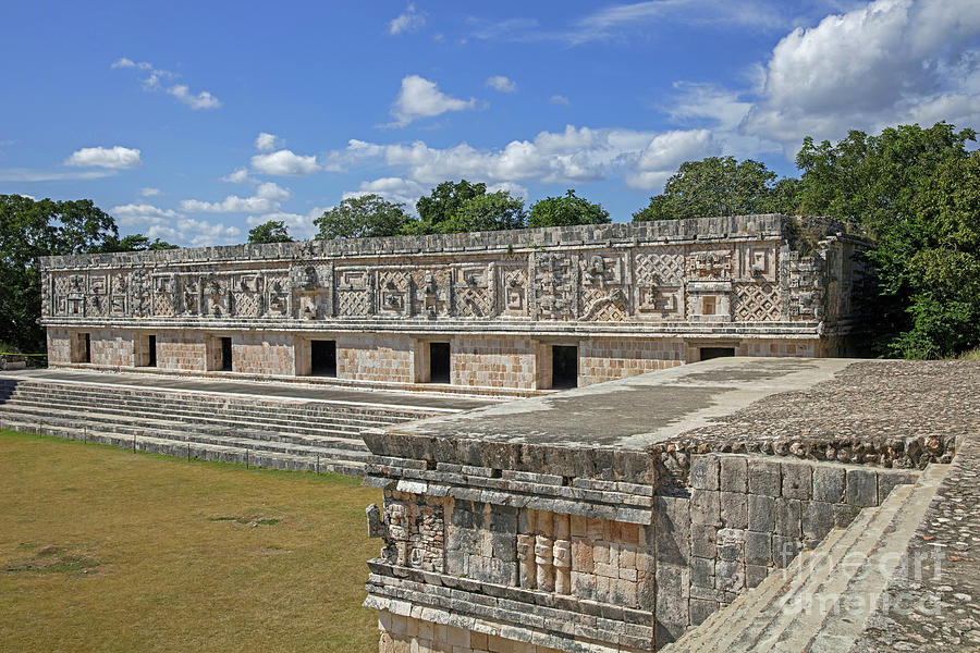 Governors Palace in Uxmal, Yucatan, Mexico Photograph by Arterra Picture Library