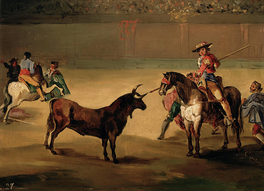 Goya, Francisco De/ Spanish Painter. Sourceall. 1746-1828. Luck Of Rods ...