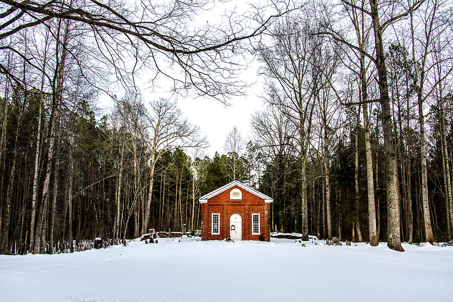 Winter Photograph - Grace Church by Jean Haynes