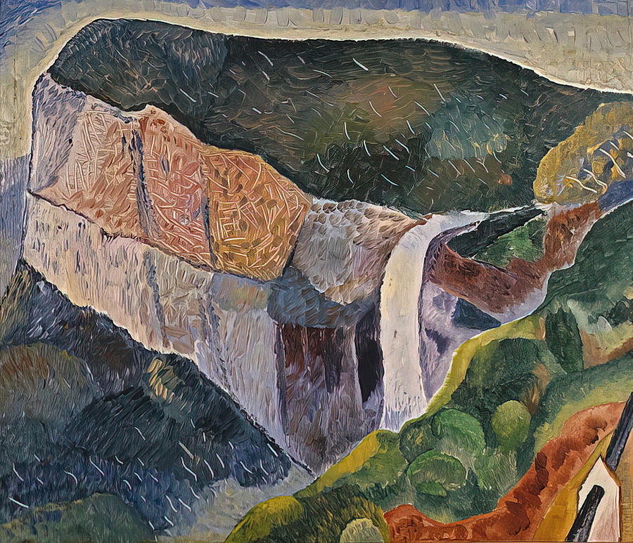 Grace Cossington Smith - Govett's Leap - 1933 Painting by Canvas Prints ...