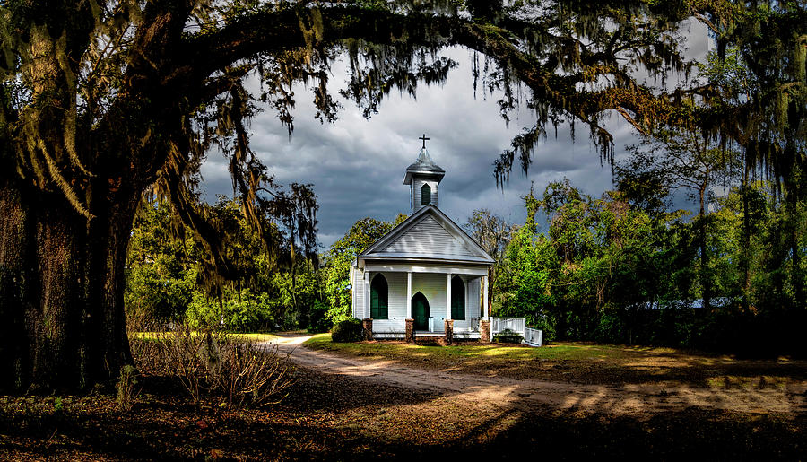 Grace Episcopal Chapel Rockville South Carolina Photograph by Norma Brandsberg