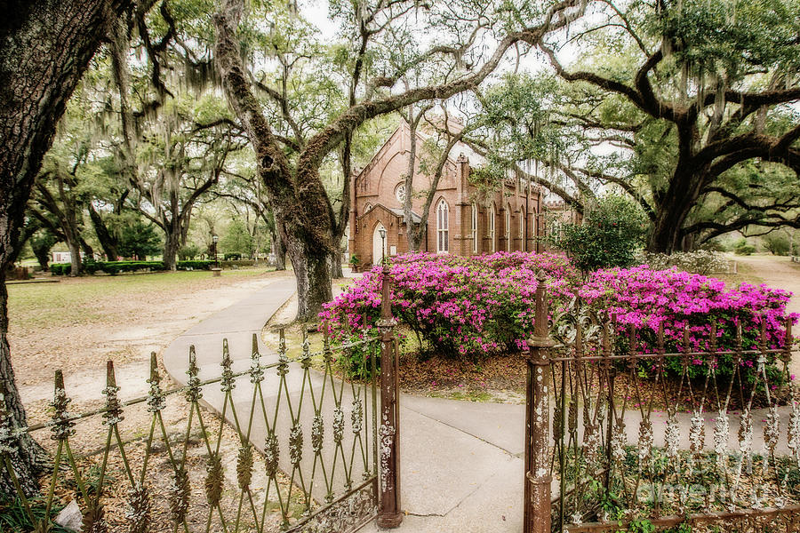 Grace Episcopal Church - St. Francisville, Louisiana Photograph by Scott Pellegrin