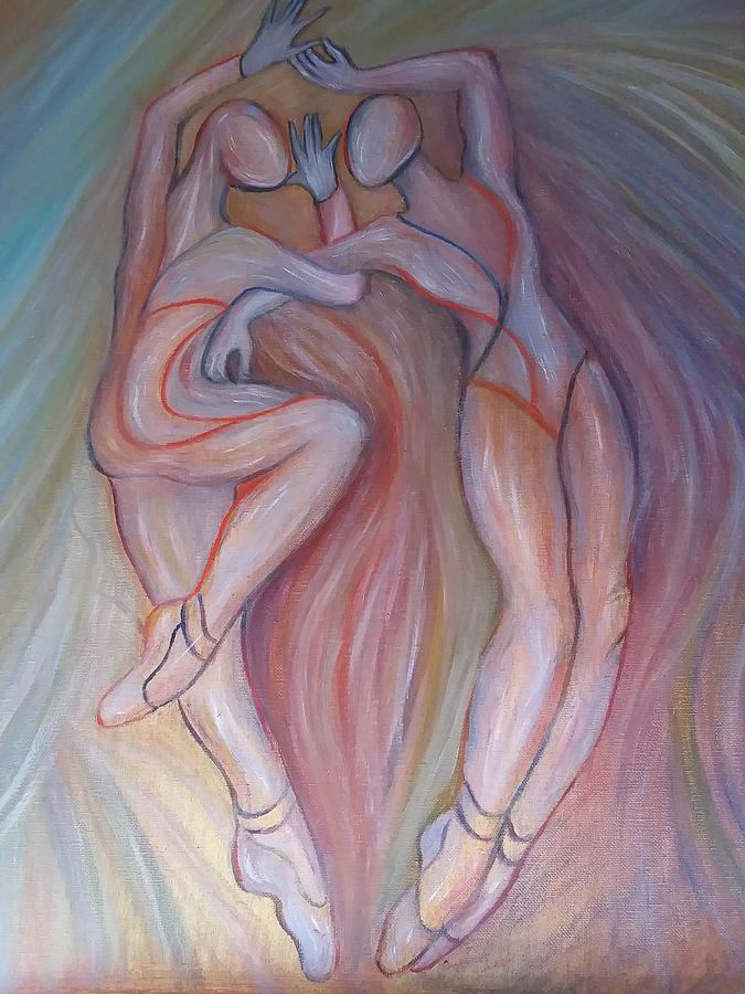 Grace is Dignity Painting by Vivian Aaron