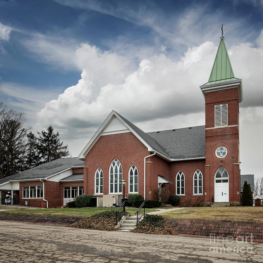 Grace Lutheran Church Thornville Ohio Photograph