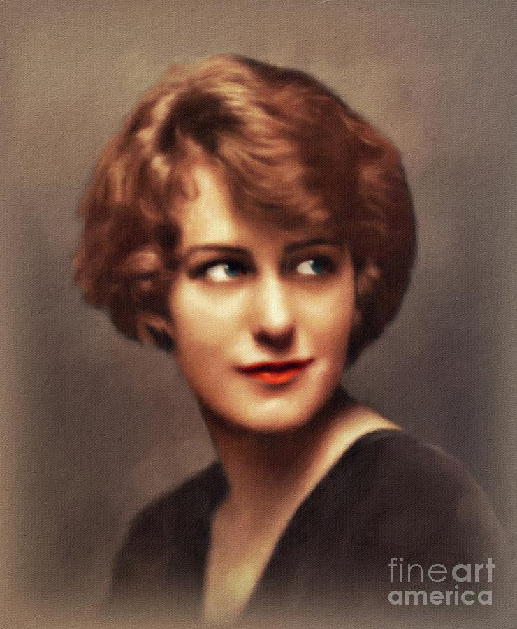 Grace Moore, Vintage Actress Painting by Esoterica Art Agency