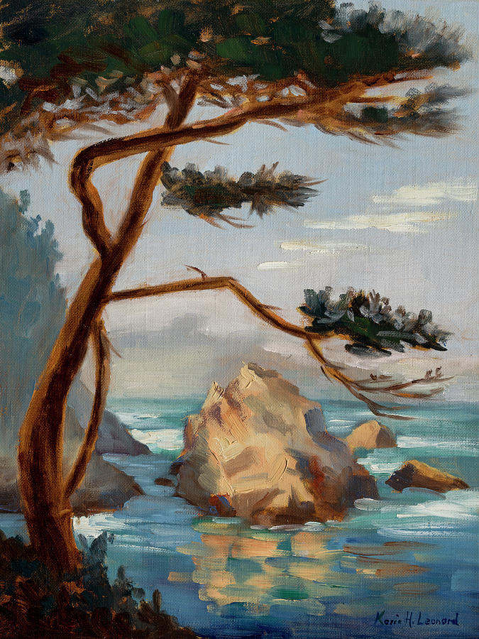 Graceful Pine Pt. Lobos Painting