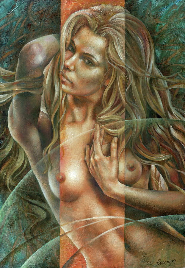 Nude Painting - Gracia3 by Arthur Braginsky