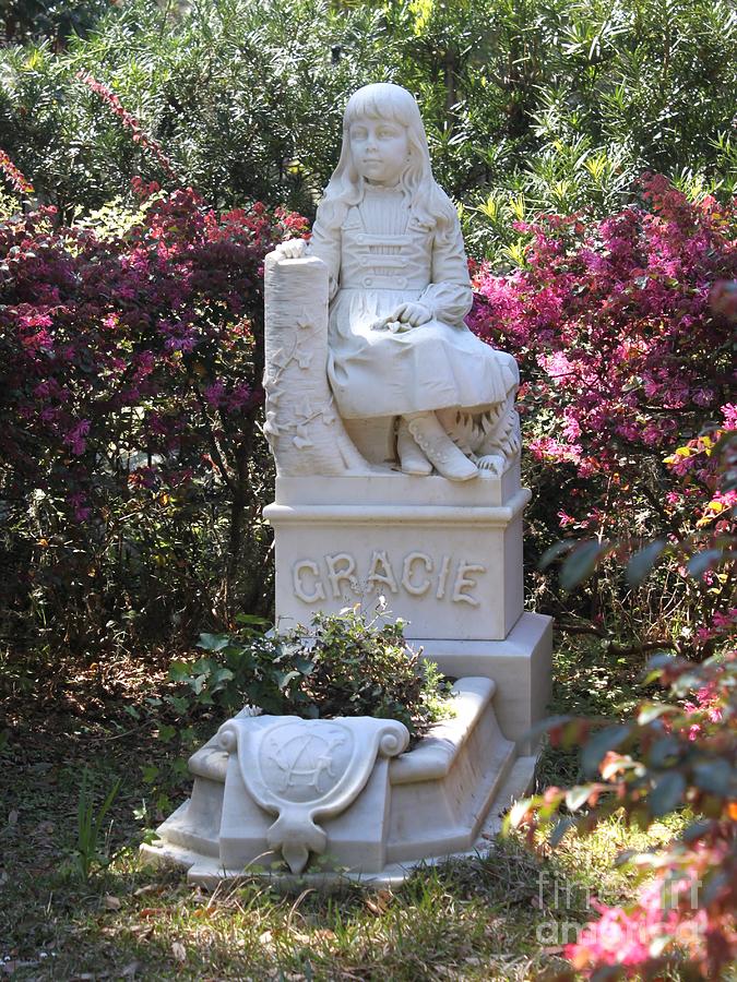 Gracie - Bonaventure Cemetery Photograph by Shannon Gavaert - Fine Art ...