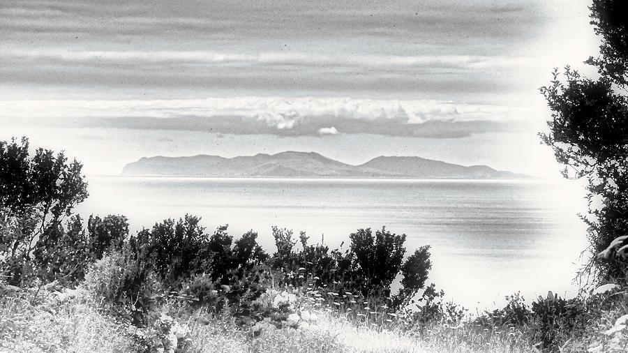 Graciosa Island on the Horizon I Photograph by Marco Sales