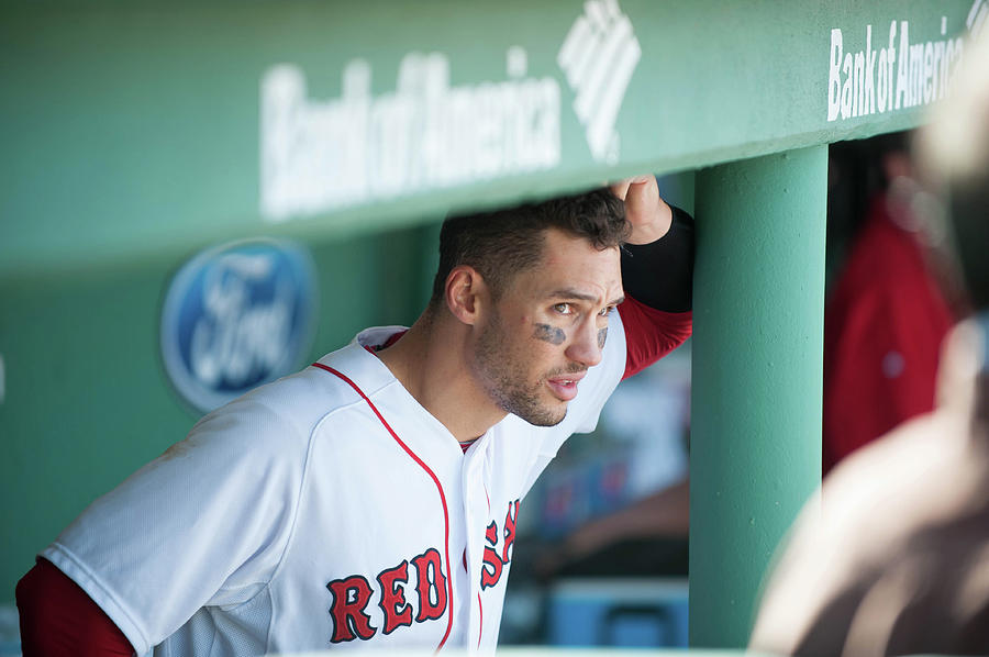 Grady Sizemore Photograph by Rob Tringali Grady Sizemore Photograph by Rob Tringali