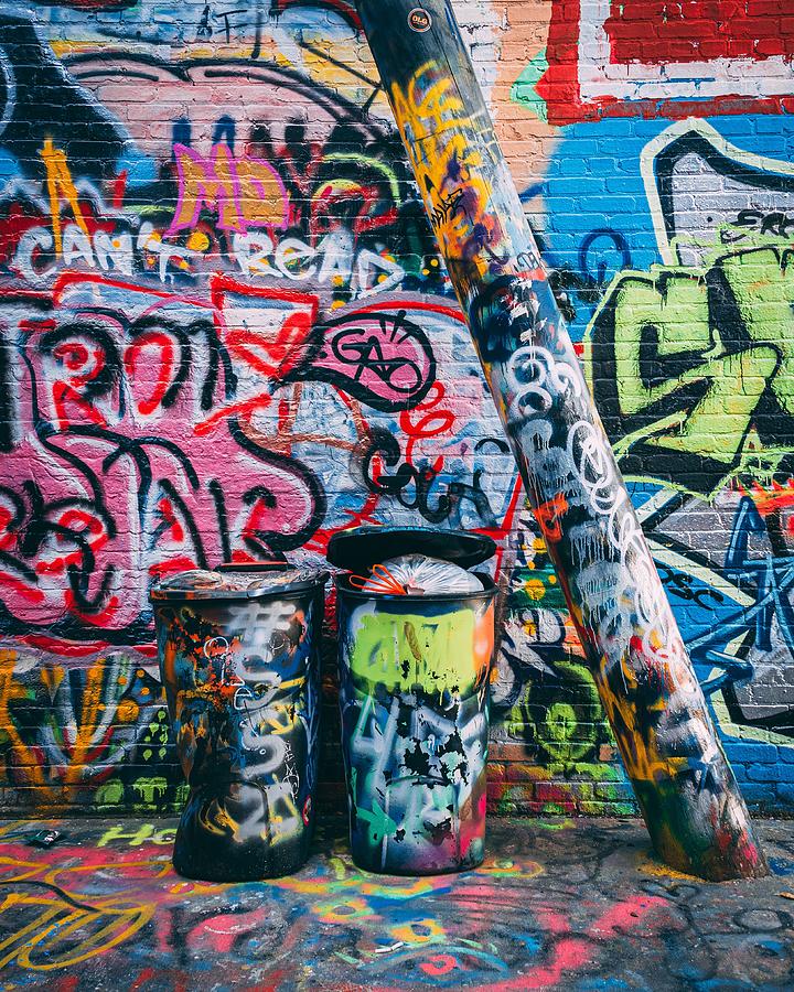 Graffiti Alley, Baltimore 01 Photograph