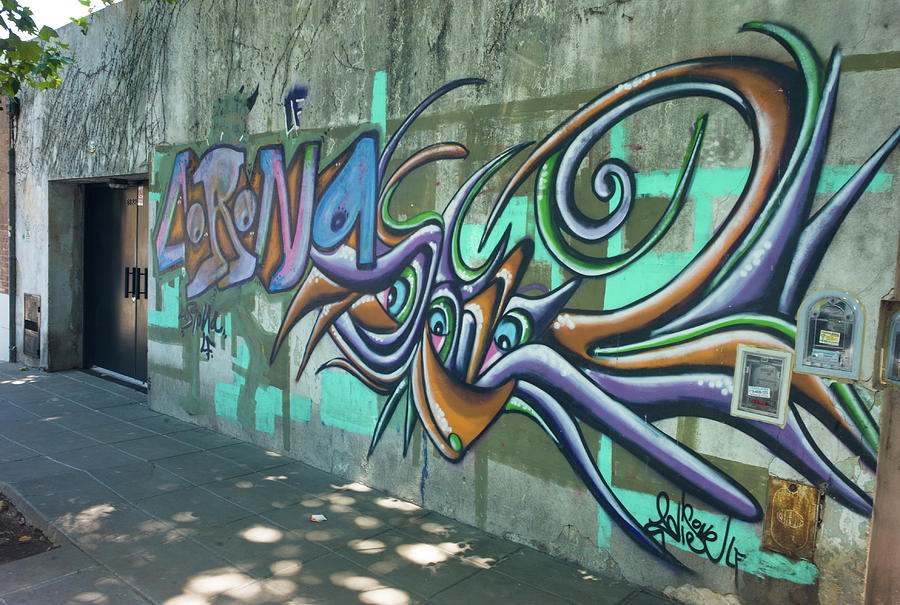 Graffiti  Buenos Aires Photograph by Eugene Nikiforov