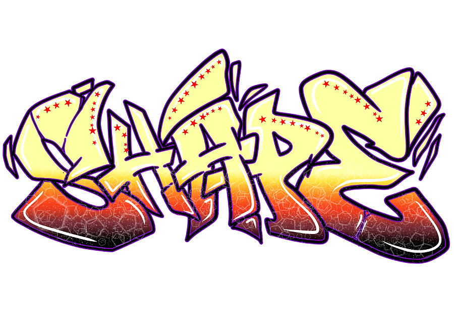 Graffiti Design SHAPE for all your goods and Painting by Stewart Wayne ...