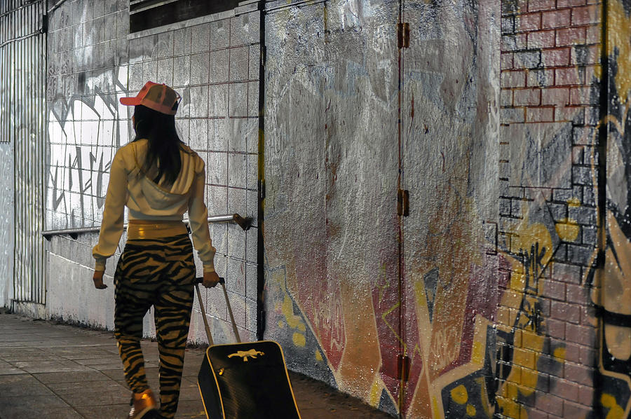 Graffiti ghetto fashion Photograph by Howard Pugh (Marais)