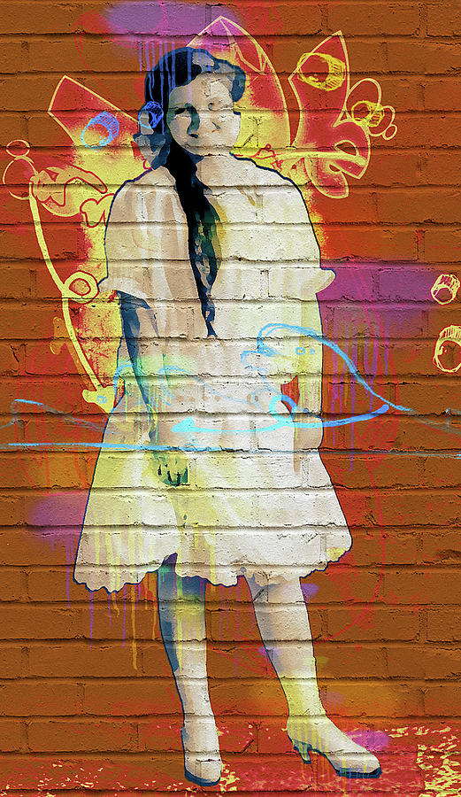 Graffiti Girl Photograph by Pheasant Run Gallery