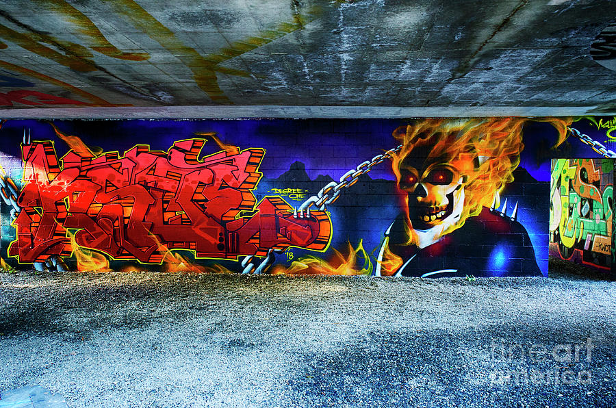 Graffiti Art 1 #2 Photograph by Bob Christopher