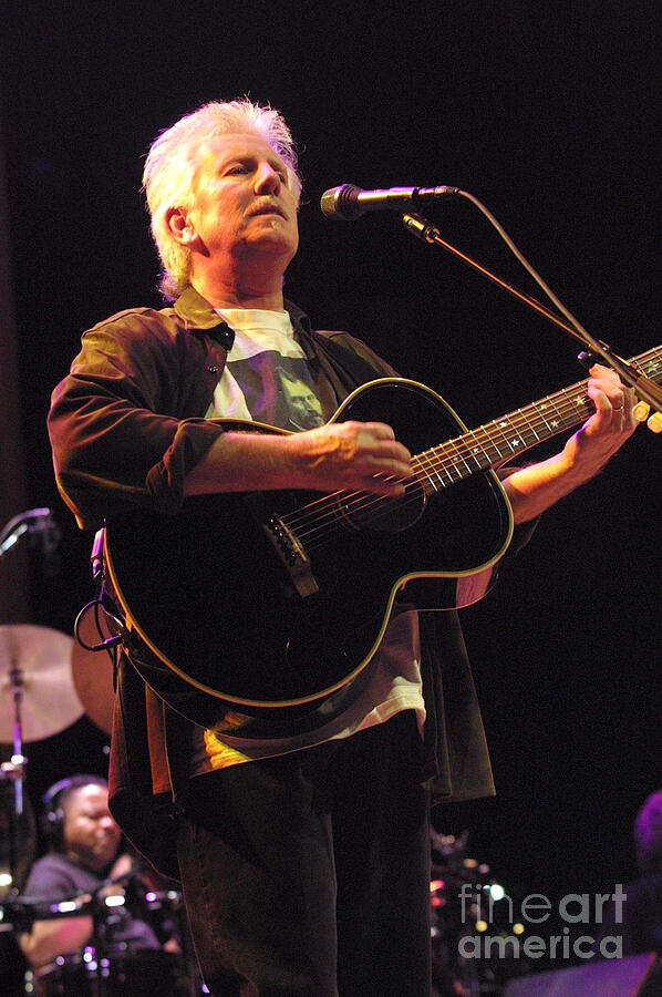 Graham Nash - Crosby, Stills, Nash and Young Photograph by Concert ...