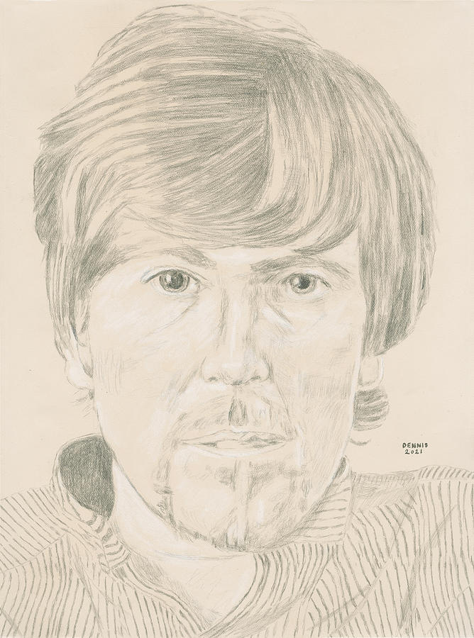 Graham Nash Drawing by Dennis Larson | Pixels