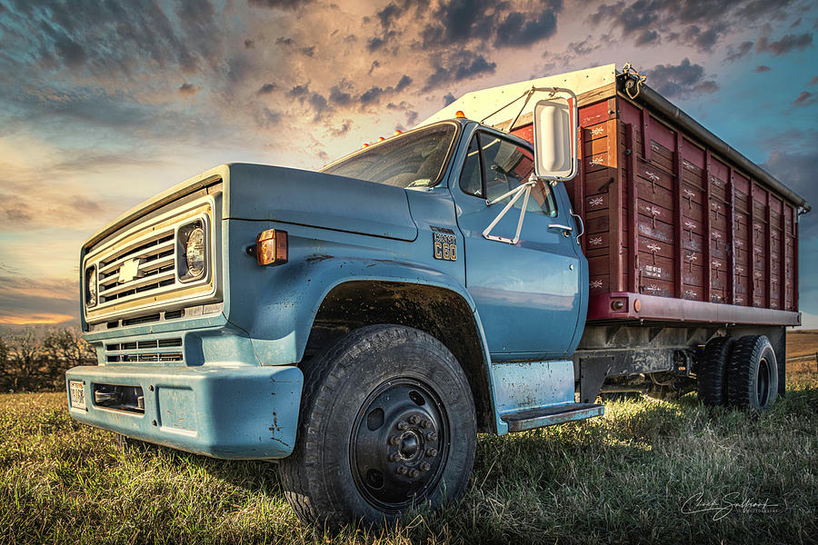 Grain Truck Photograph by Chuck Salfrank - Fine Art America