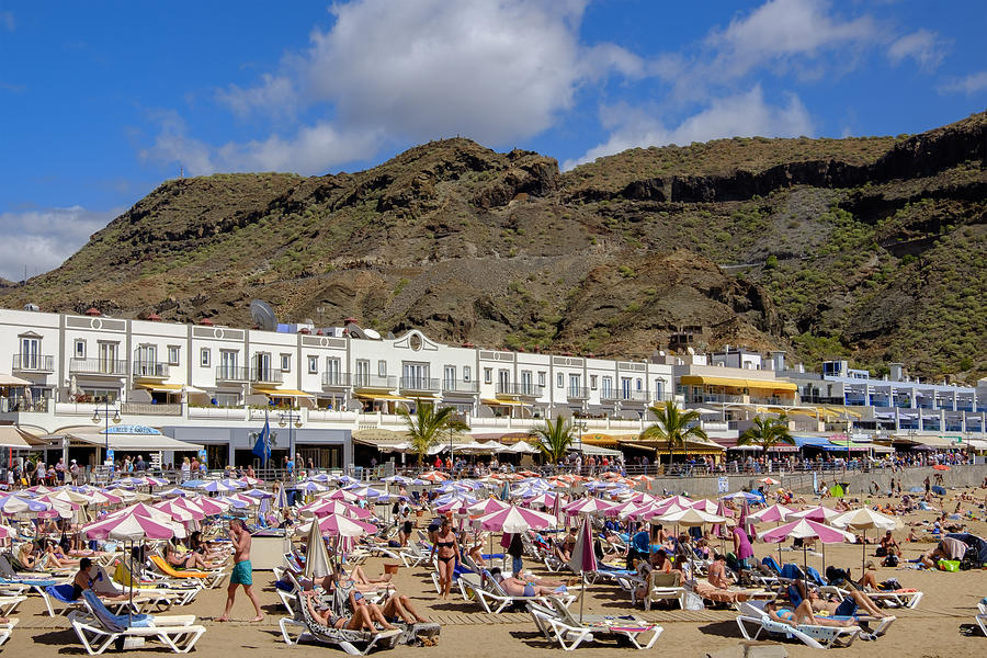 Gran Canaria, Canary Islands-Mogan Beach Photograph by Flavio Vallenari
