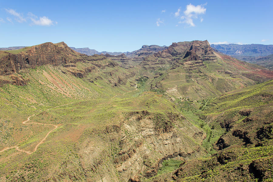 Gran Canaria Canyon Photograph by Josu Ozkaritz