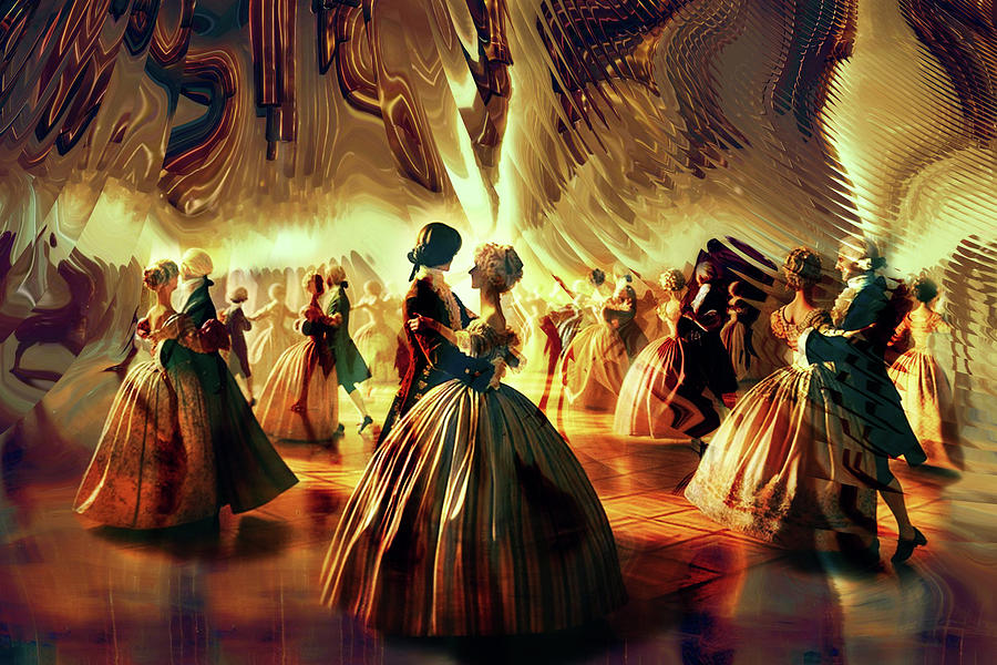 Grand Ball Digital Art by Lisa Yount Grand Ball Digital Art by Lisa Yount