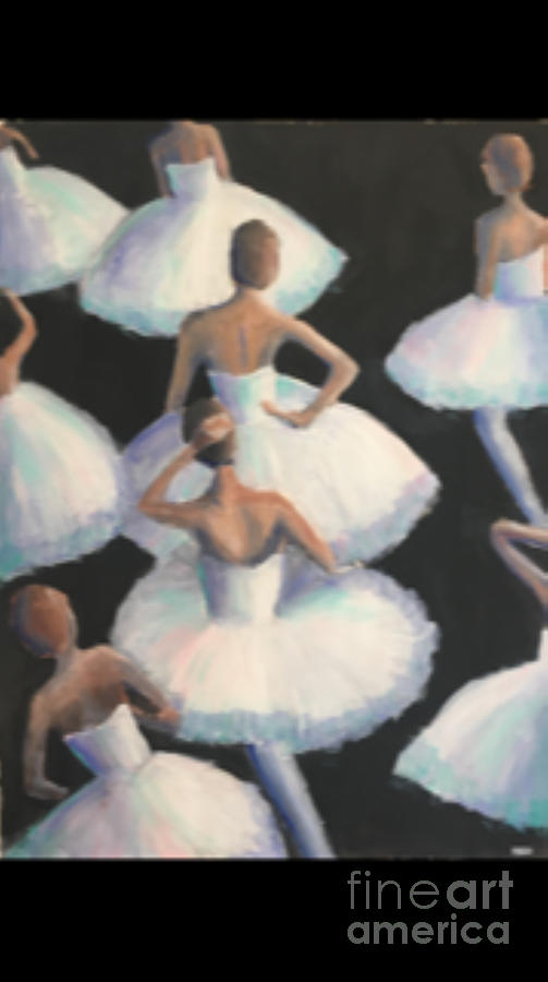 Ballet Painting - Grand Ballet by Mark Macko Ballet Painting - Grand Ballet by Mark Macko
