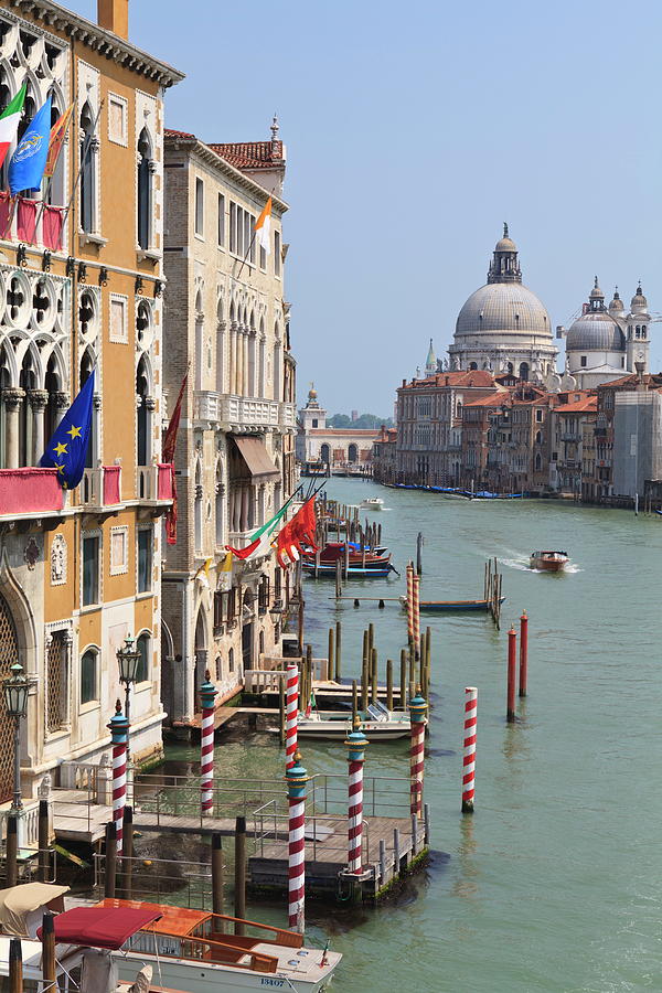 Grand Canal and Santa Maria della Salute Photograph by Fraser Hall ...