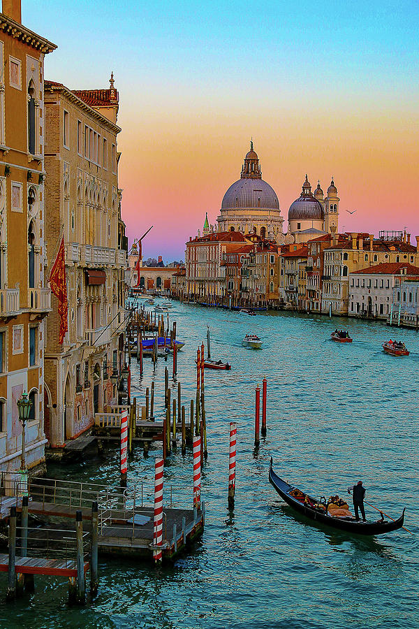 Grand Canal at Dusk Photograph by Christine Langford - Fine Art America