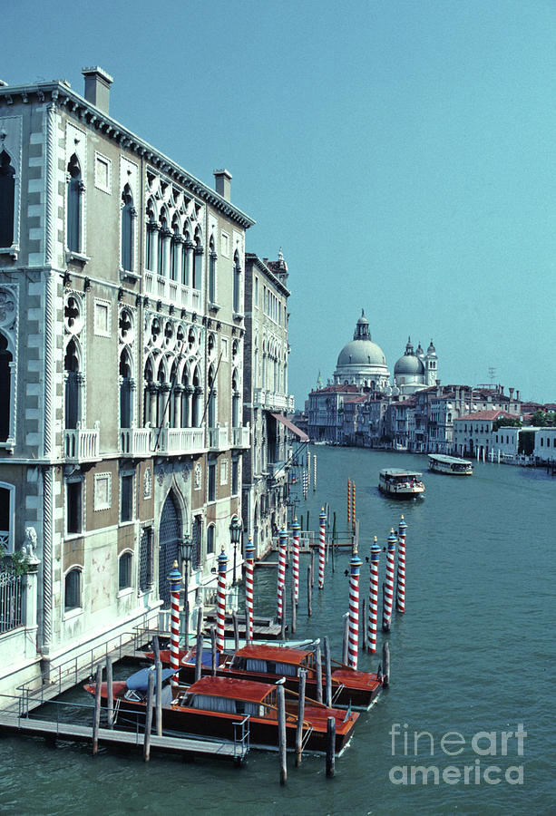 Grand Canal From Accademia Bridge Photograph by Tom Wurl