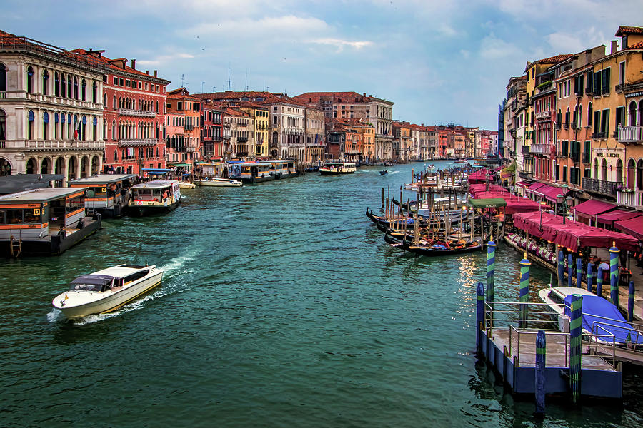 Grand Canal in Venice Photograph by Carolyn Derstine
