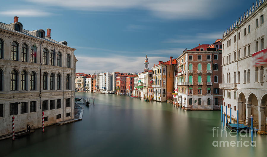 Grand Canal landscape  Photograph by The P