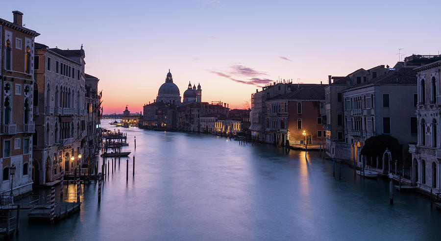 Grand Canal Panorma, Venice, Italy Photograph by Sarah Howard
