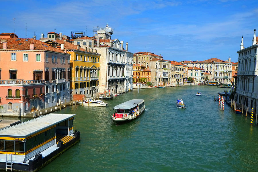 Grand Canal, Venice Photograph by Dennis Macdonald